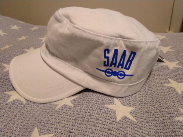 White cap Old logo