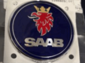 Emblem 9-5 sedan 2006-2009 12844159 original